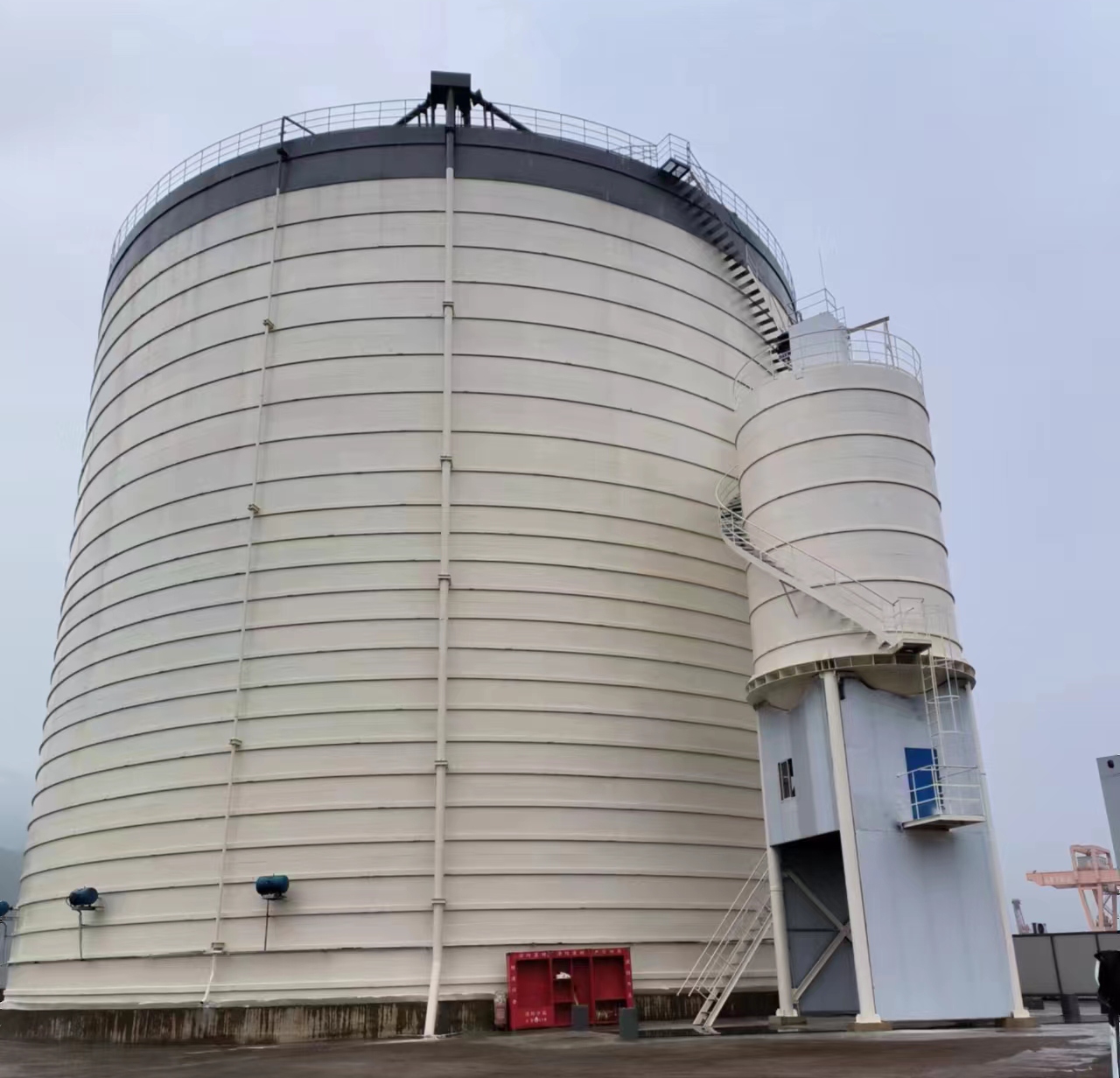 闽侯10万吨水泥钢板库