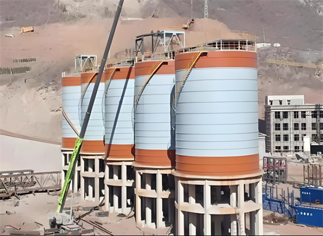 闽侯高架钢板仓